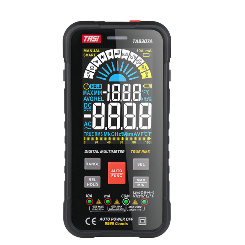 Kaiweets Km601 Smart Multimeter, True Rms Auto-Range Rechargeable Electrical Tester For Automotive Industrial Household, Digital Voltmeter With 9448196648414