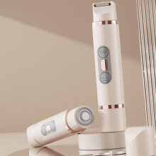 Women's Electric Shaver 2 in 1 Double Head Rechargeable Hair Removal for Sensitive Skin Travel Size