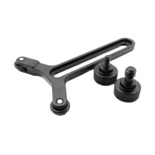 Lens Y Bracket Aluminum Alloy Construction Double Wheel Design Lightweight Camera Accessory For DSLR And Mirrorless