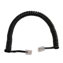 RJ9 RJ11 4P4C Telephone Handset Cord Coiled Handset Cord 200cm 300cm Durable For Clear Calls Landline Phone Wire