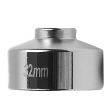 32mm Oil Filter Wrench 6 Point Low Profile Socket Remover 3/8 Inch Drive for Tight Spaces