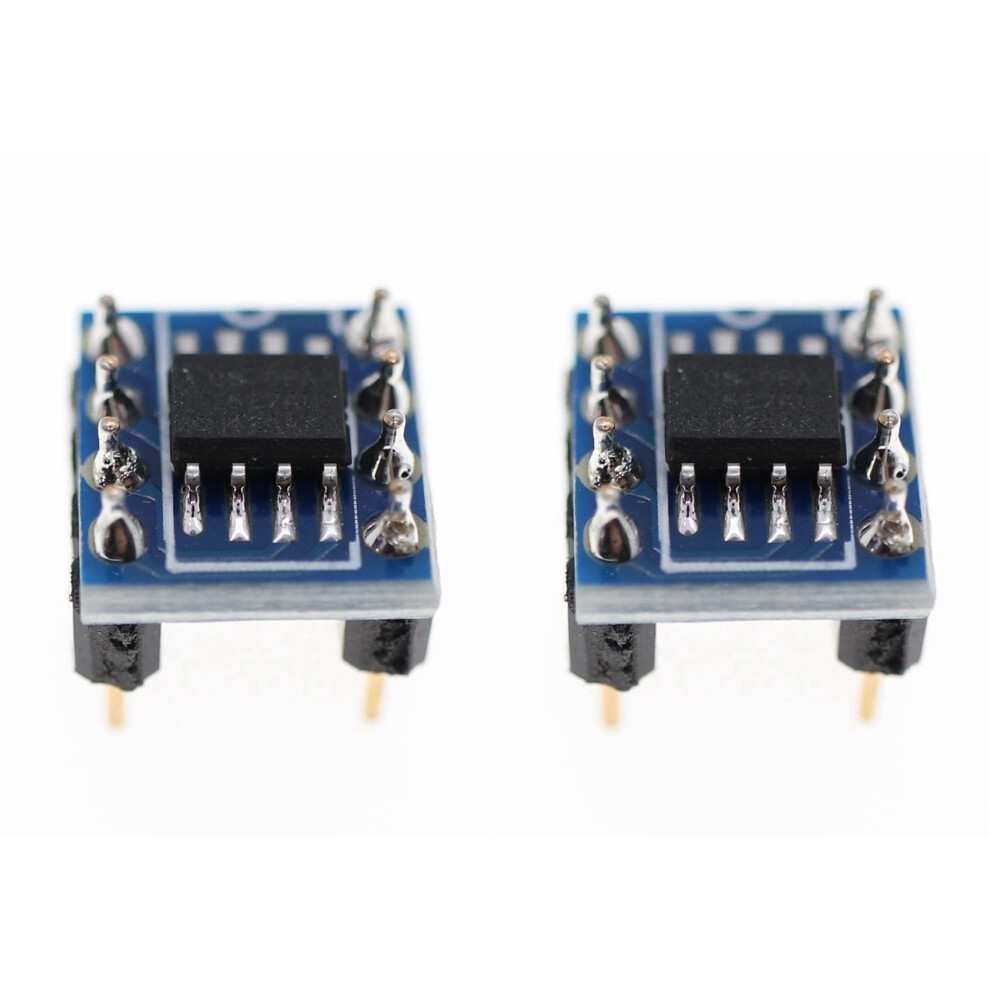 Opa627 X2 Turn To Dual Op Amp Opa627 Single Op Amp To Dual Op Amp Module Smd To Dip Pack Of 2 Ref: 8468 9412369304520