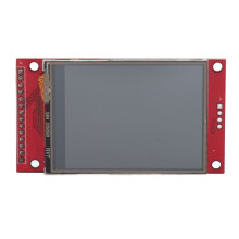 Obvod riadenia podsvietenia Smer pohľadu Farebný LCD displej Modul TFT LCD displeja Dotykový panel SPI Sériová zbernica 16BIT RGB Podpora
