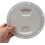 5 Inch White Inspection Lid Diameter 172 mm Plastic 5