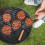 Burger Press  NonStick Cast Iron Patty Press with Wooden Handle 5