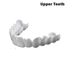 (Upper Teeth)New Snap On Smile Dental False Teeth Cover Perfect Smile Veneers Comfort Fit Flex Denture Teeth - Niubi-csn