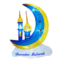 PVC-Ramadans aufblasbar mit eingebauter LED für Gartenfeste-B1,5M