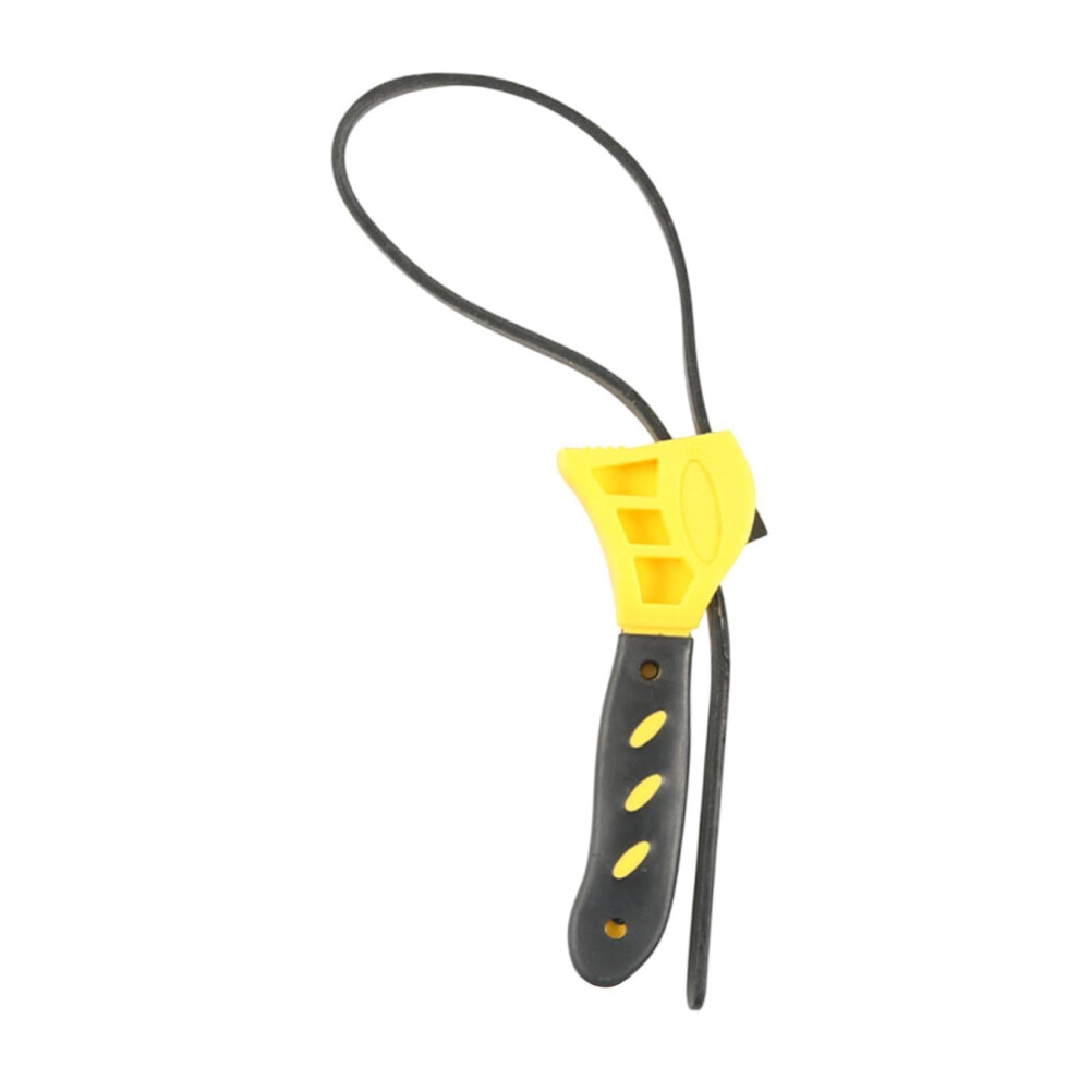 Adjustable Strap Wrench For Oil Filter And Jar Opening With NonâSlip Handle, 8 Inches 9189345126727