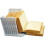 Foldable plastic toast cutter for precise, even sandwiches and spacesaving storage at home. Durable material. 4