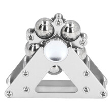 Fingertips Rotating Ferris Wheel Toy - Aluminium Alloy Silver