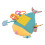 Fish Shape Baby Car Mirror Plush, Adjustable & Rotatable 9