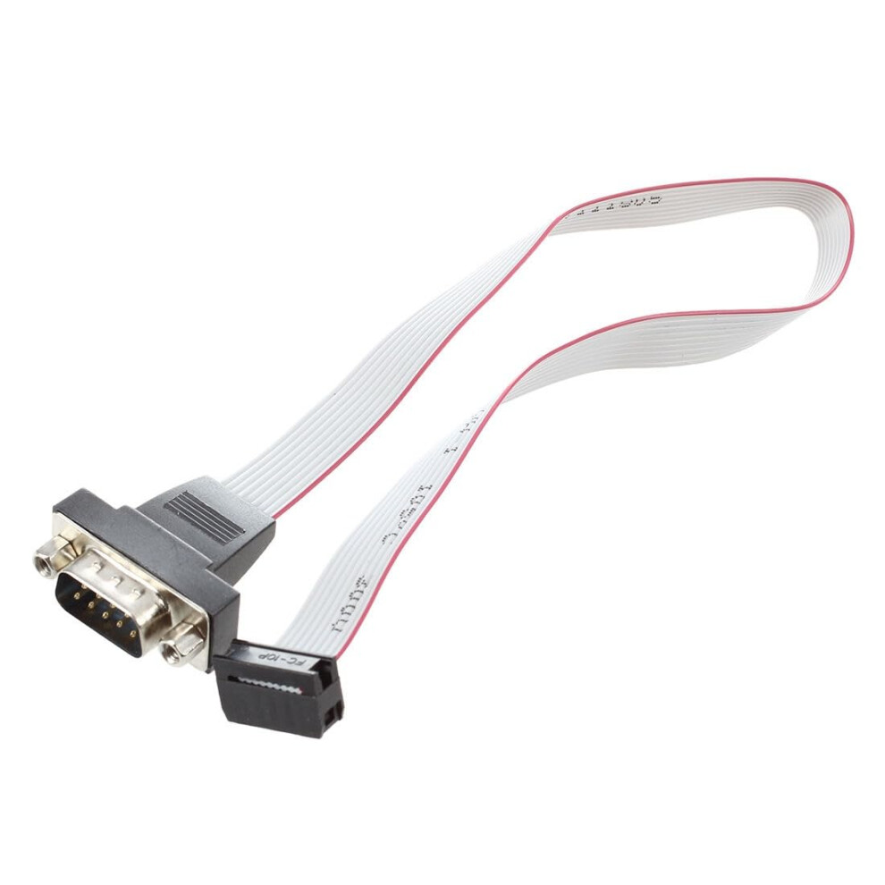 Auto Parts Db9 Rs232 To 10Pin Flat Ribbon Cable Connector Adapter 9412369302151