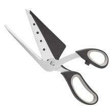 Pizza Scissors with Shovel Sharp Stainless Steel Blade Soft Grip Dishwasher Safe
