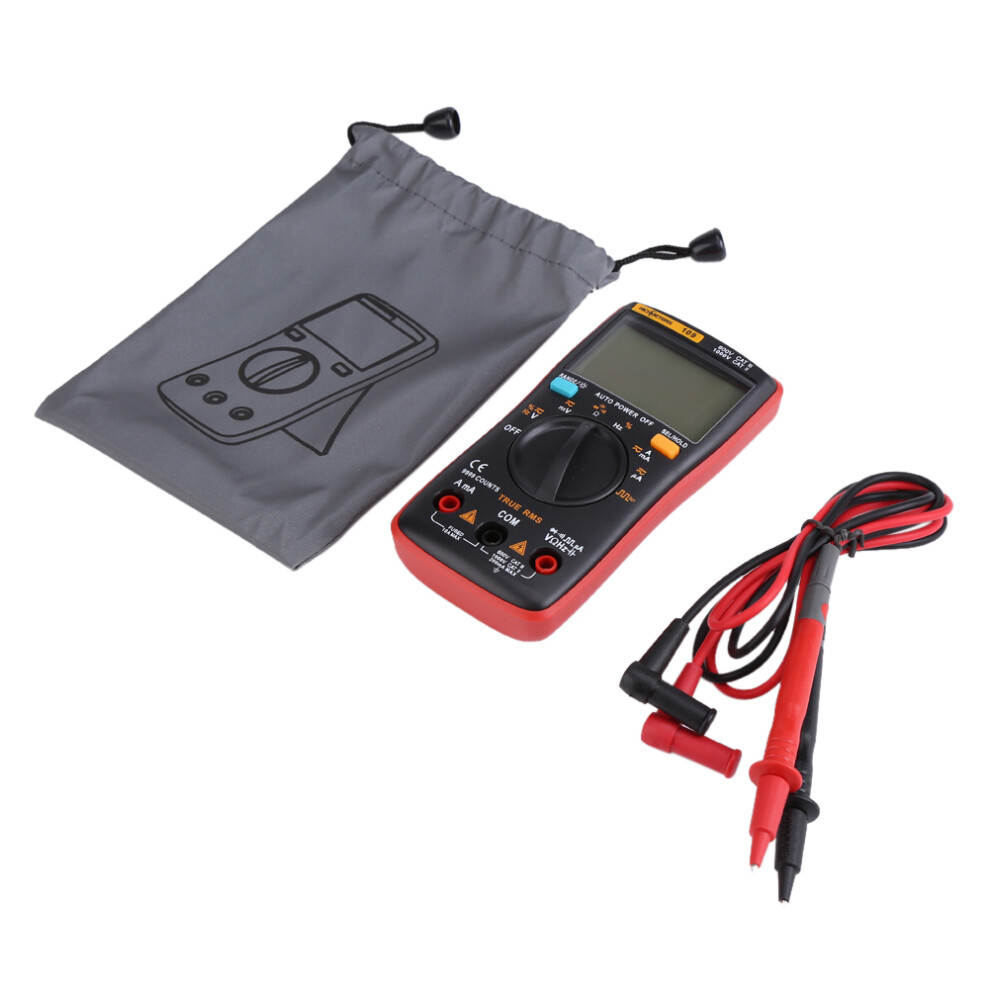 Christmas Embroidered Placemats Digital Multimeter With Backlight Lcd And Diode Test Mode Compact Electric Meter For Home Workshops 9148971670349