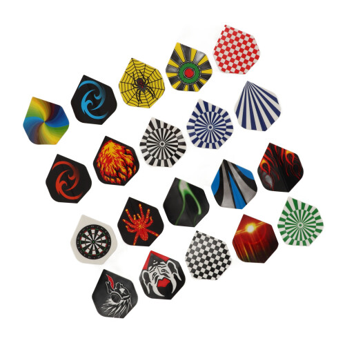 Dart Flights 60 Stück Standardform Professionelle