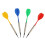 Plastic Soft Tip Darts 12PCS for Indoor Play + 100 Tips for Electronic Darting 10
