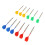 Plastic Soft Tip Darts 12PCS for Indoor Play + 100 Tips for Electronic Darting 7