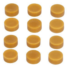 Bâtonnet de cire d'abeille multi-usages pour cuir et bois, texture adhésive et propriétés anti-moisissures, idéal pour la fabrication de cordes