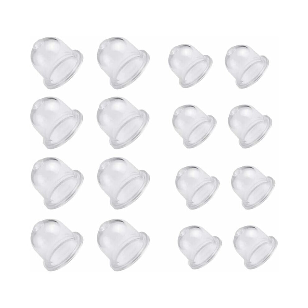 Carburetor Primer Bulb Replacement, Suitable For Stihl Robi Models, Ensuring Immediate Fuel Transport (16Pcs, Transparent, 22Mm) 9441426509783