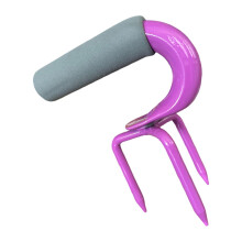 Heavy Duty Garden Claw Cultivator with Foam Handle, Rust Resistant Steel Hand Weeding Tool