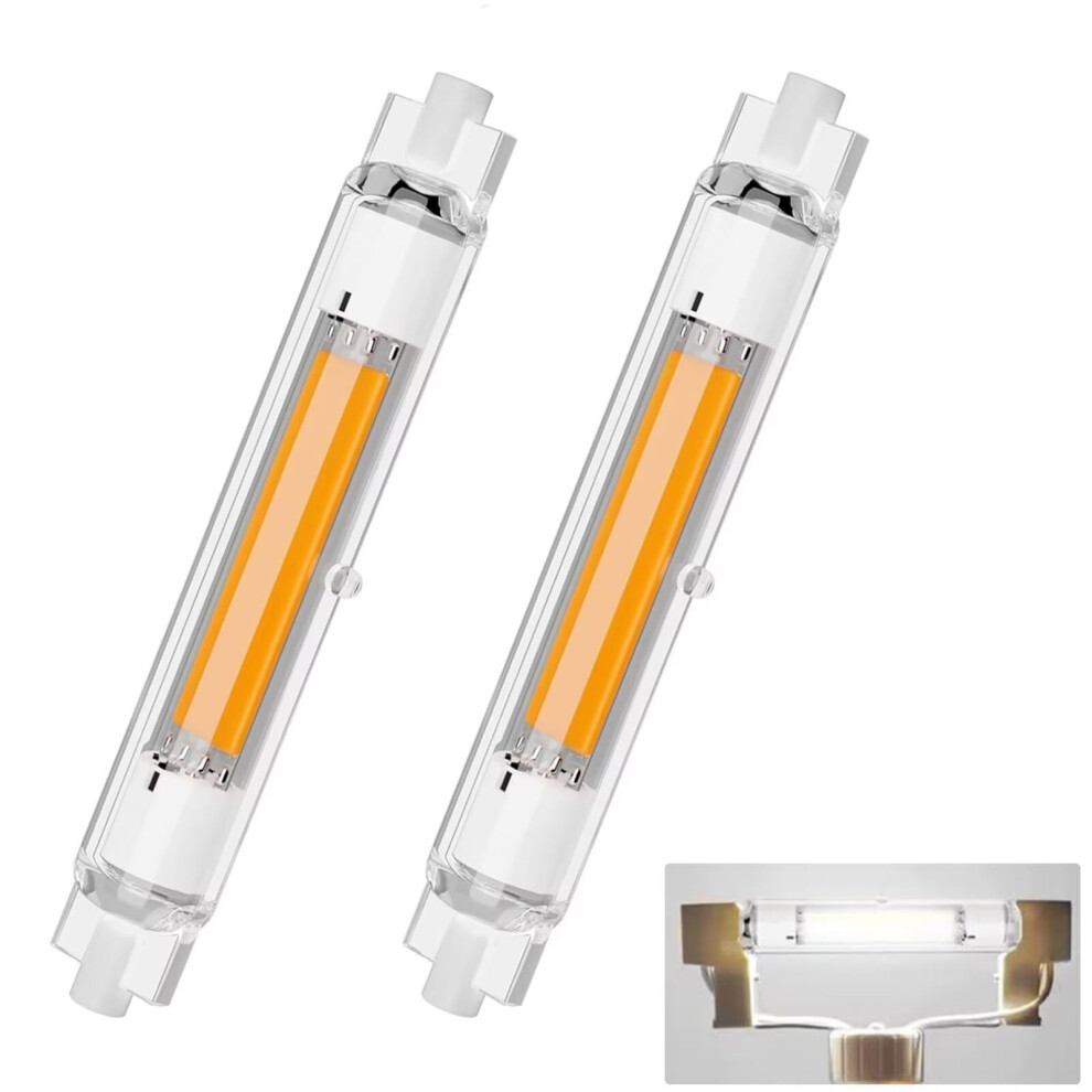 R7s Led 118Mm Dimmable, 30W Replacement For 300W Halogen, Cool Pack Of 2 White 9365049045711
