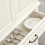 Homcom HOMCOM 180cm Kitchen Pantry Storage Cabinet Server Food Organizer, White 8