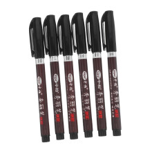 6pcs Refillable Water Brush Pens for Calligraphy and Sumi Painting with Elastic Tips