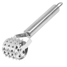 Pizza Docker Meat Tenderizer with Ergonomic Handle Stainless Steel Dishwasher Safe