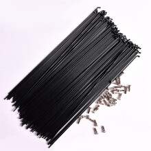 Bike Spokes 12 Pcs Stainless Steel 269MM 271MM 273MM 259MM 257MM 261MM for Mountain Road Bikes with Free Caps