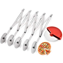 Pizza Cutter, Dough Cutter, 5 Wheels, Stainless Steel for Pizza, Cakes, Pastries