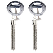 Metal Nipple Clamps Adjustable NonPiercing Comfortable Clip On Nipple Rings For Women