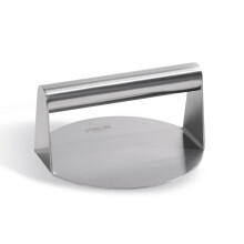 Burger Smasher Stainless Steel 14 cm Round, Burger Press, Hamburger Press, Grill Press for Burger Patties, Dishwasher Safe, Grill Accessories