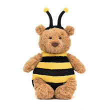 Bartholomew Bear Bumblebee Spring Bee Costume Plush Toy Stuffed Doll Kids Gift