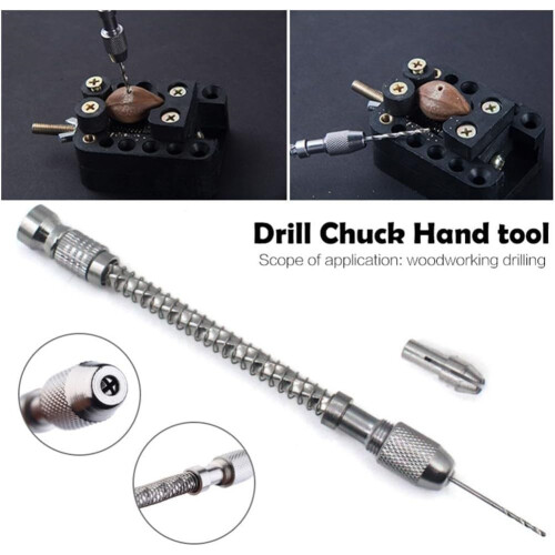 Portable Mini Hand Drill, Adjustable Switch, Woodworking Carving Drilling 1