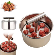 Meatball Shaper, Stainless Steel, 12 Holes Mince Ball Maker, Kitchen Tool