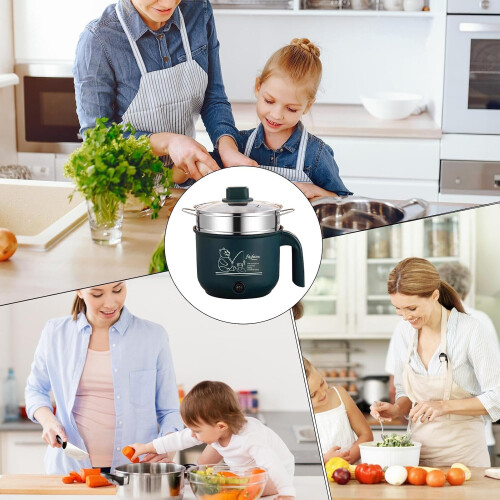 Hot Pot Electric, Small Portable Hot Pot, PP Material, Multifunctional Kitchen Gadgets 2