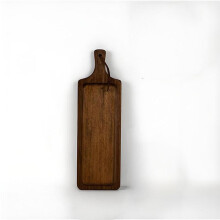 Walnut Wooden Pizza Peel with Handle, Custom Engraved Serving Board, 15.74x5.90 in