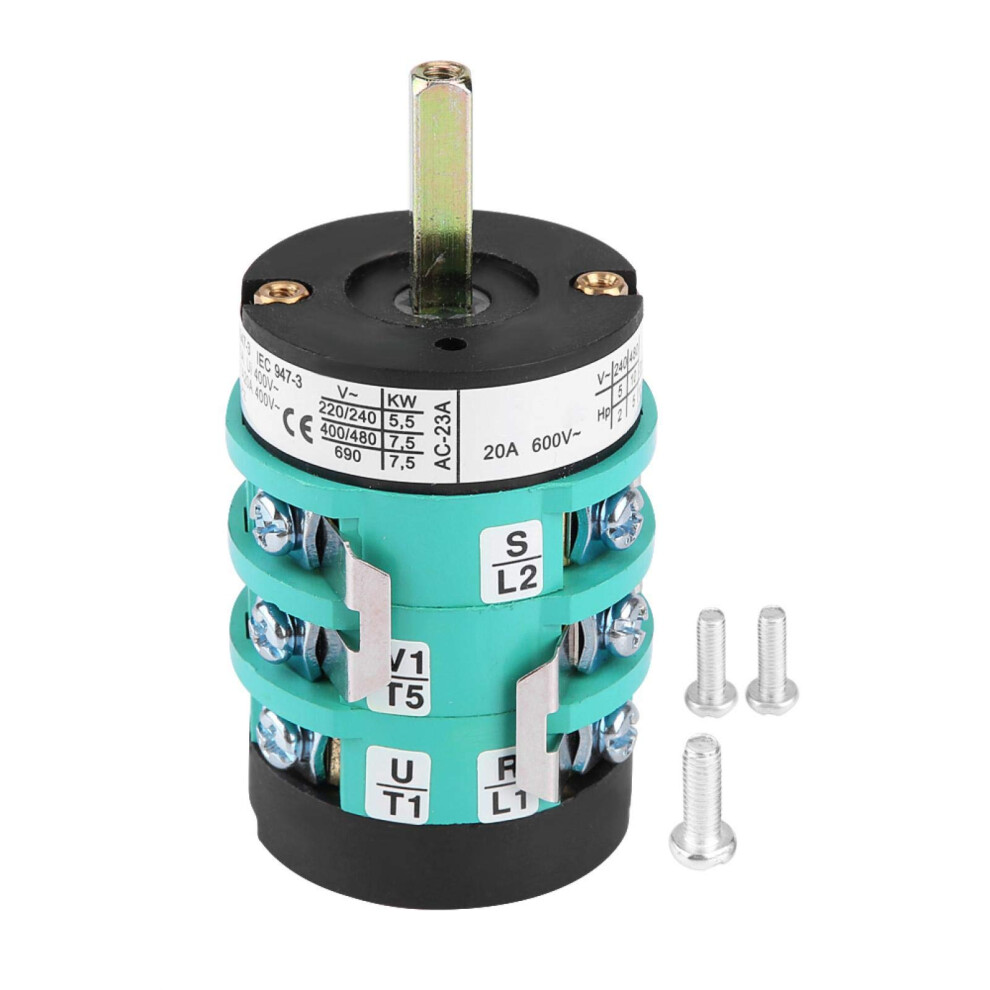 Tire Changer Switch 220V 380V Motor Forward Reverse Control Heavy Duty Abs Turntable Pedal 20A 9412369304322