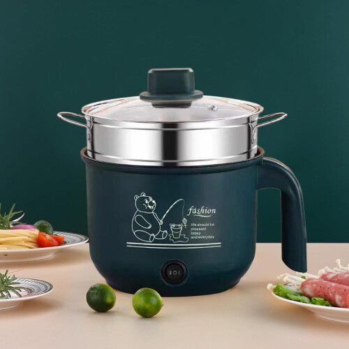 Hot Pot Electric, Small Portable Hot Pot, PP Material, Multifunctional Kitchen Gadgets 1