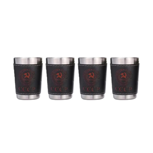 Insulated Vodka Shot Glasses Double Layer Design Nonrust-30ML