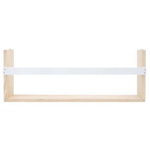 Solid Wood Floating Shelves Eco-Friendly Rustic Farmhouse Style Wall Mounted Spice Rack For Kitchen Space Saving Storage