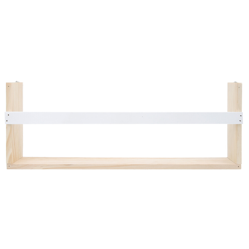 Rustic Farmhouse Style Floating Shelves Natural Wood Wall Mounted Decorative And Functional Spice Rack For Kitchen 9074015337797