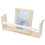 Solid Wood Floating Shelves Eco-Friendly Rustic Farmhouse Style Wall Mounted Spice Rack For Kitchen Space Saving Storage 6