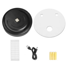 Limpador de pisos com pano descartável, posicionamento preciso, prevenção de vazamentos, acionamento com um botão, design compacto para