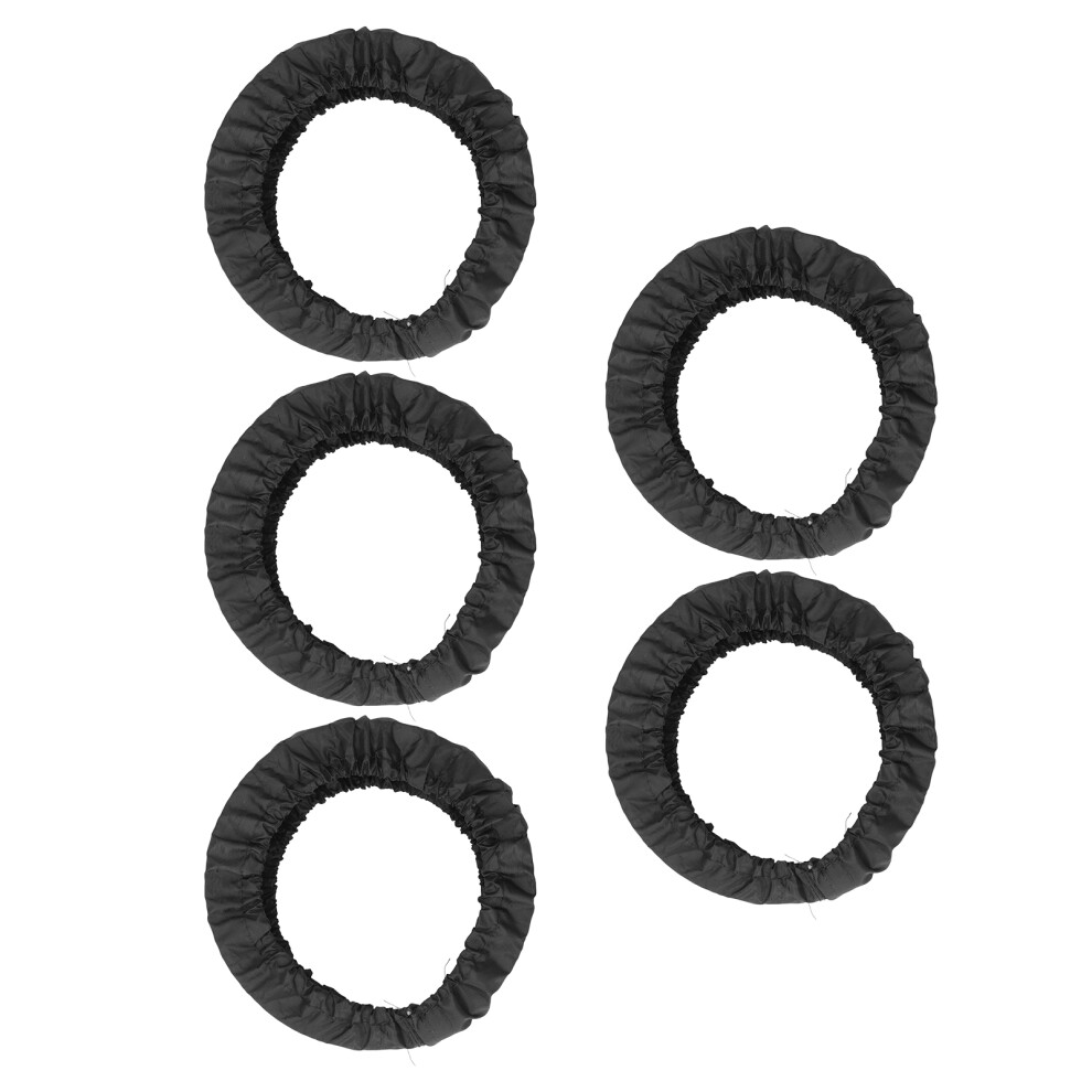 5Pcs Oxford Fabric Stroller Wheel Covers - Easy Storage & Dirtproof 5041376420844