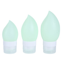 Tacar Buidéal Leithris Taistil Coimeádáin Silicone Cruthúnas Sceite Buidéil In-athúsáidte & Solúbtha Buidéil Táirgí Áilleachta