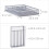 Mesh Steel Construction Flatware Organizer, Elevating Your Kitchen's Organization & Style 6