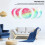 Celestial Night Sky, Luminous Moon Wall Stickers, Moon Phase Stickers for Ceiling with Glowing Magic 7