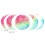 Celestial Night Sky, Luminous Moon Wall Stickers, Moon Phase Stickers for Ceiling with Glowing Magic 8