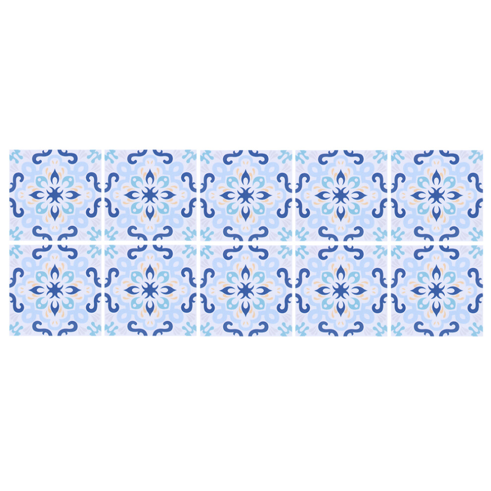 Waterproof Vinyl Wall Tiles, Peel And Stick Tile Decals For Effortless Home Decoration, 10Pcs Self-Adhesive Mural Stickers For Kitchen, Bathroom, And 9148971325782